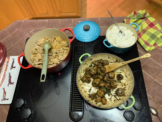 Pork Vindaloo Made with Hammered Garlic by The Physicist Cooks